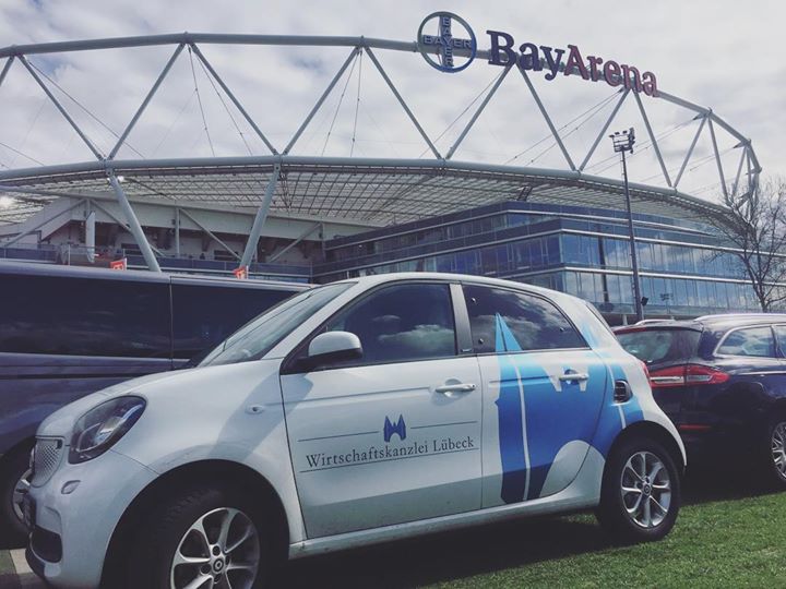 Unser #kleiner auf großer Tour nach #leverkusen. …